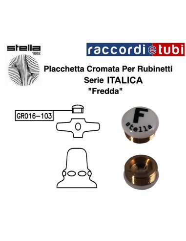 PLACCHETTA STELLA  SERIE ITALICA "CALDA"...
