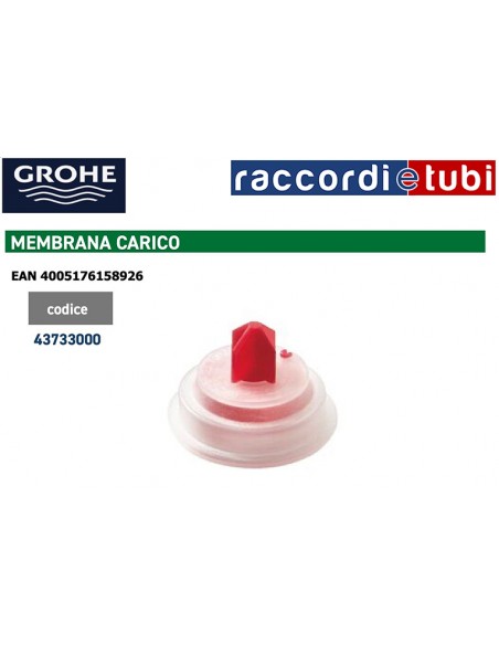 GROHE MEMBRAN LADEVENTIL FÜR SCHWIMMER 43733000