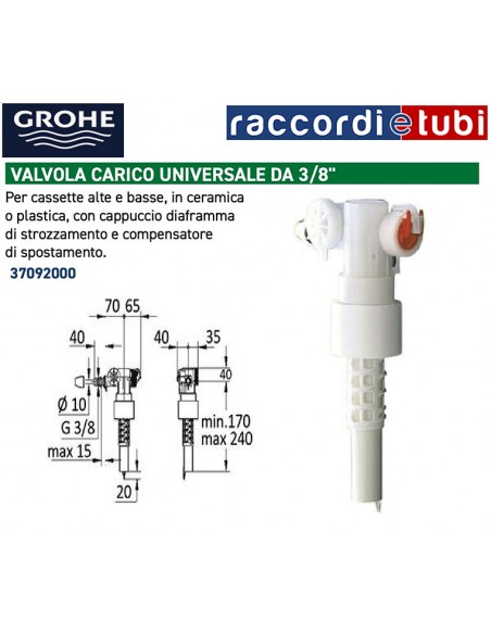 SCHWIMMKÖRPER GROHE UNIVERSAL 37092000