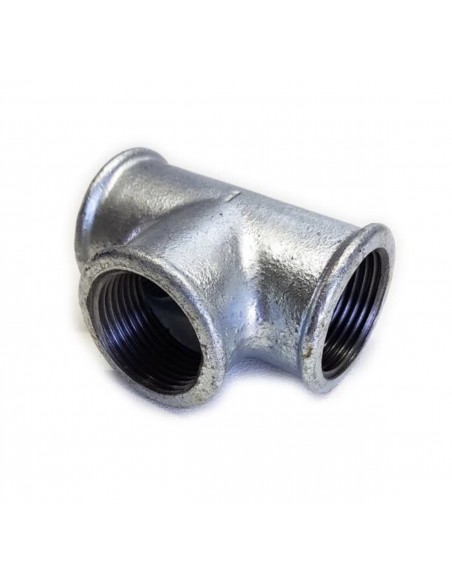 TE FERRO ZINCATO DIAMETRO 2"