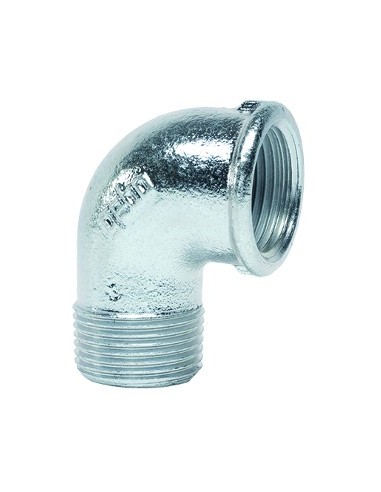 GOMITO FERRO ZINCATO MF Ø 2"
