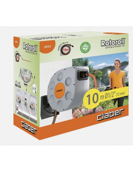 SCHLAUCHAUFROLLER CLABER ROTOROLL EVOLUTION 10 M 8692