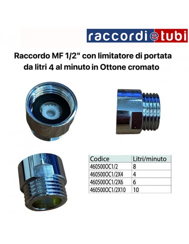 REGOLATORE DI FLUSSO DA LITRI 4