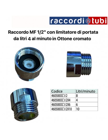 REGOLATORE DI FLUSSO DA LITRI 4