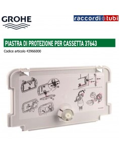 PIASTRA DI PROTEZIONE PER CASSETTA DA INCASSO MGROHE  37643