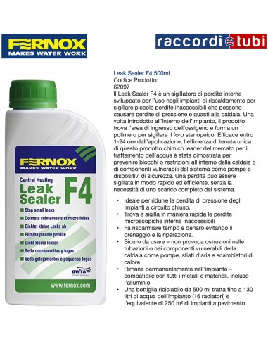 FERNOX F4 LECKVERSIEGLER 500ml