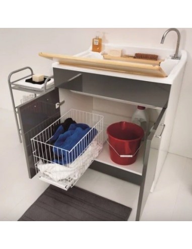 MOBILE WASCHTISCH COLAVENE WEISS 80X60X86H...