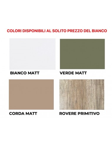 MOBILE LAVATOIO COLAVENE BIANCO 75X50X86H LINDO...