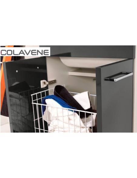 MOBILER WASCHTISCH COLAVENE WEISS 50X50X86H JOLLYWASH 24140B