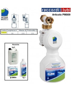 DOSATORE A POLIFOSFATO LIQUIDO MINIDOS DIMA PM109 ACQUA...