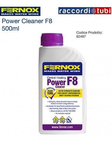 F8 FERNOX POWERFLUSHING CLEANER (500ml)