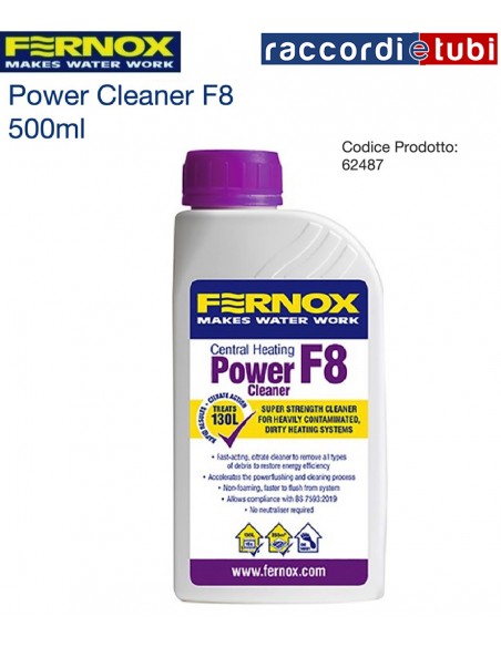 F8 FERNOX POWERFLUSHING CLEANER (500ml)