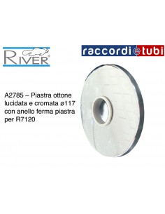 BORCHIA RIVER CON ANELLO FERMA PIASTRA ART.A2785 