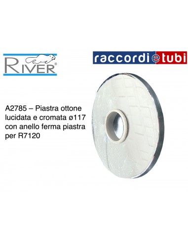 BORCHIA RIVER CON ANELLO FERMA PIASTRA ART.A2785 