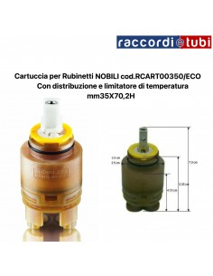 ORIGINALE KERAMIKKARTUSCHE NOBILI RCR350/ECO MIT... 2