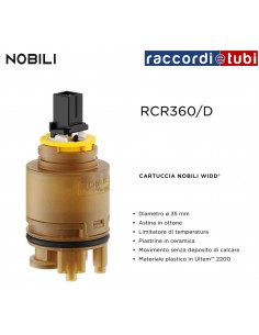 ORIGINALE NOBILI KERAMIKKARTUSCHE RCR360/D MIT...