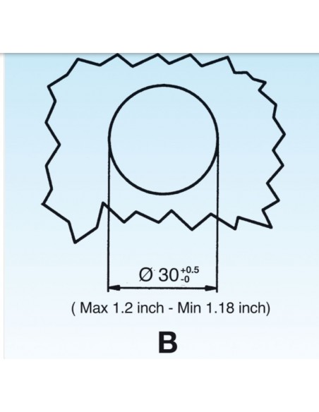 PILETTA LIRA DA LAVELLO BASKET 3"1/2X1.1/2 CON TROPPO PIENO ART.1745.080