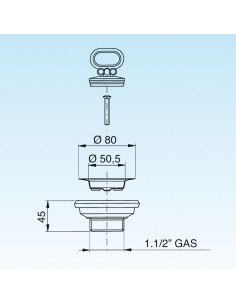 PILETTA GATTINARA LAVELLI CERAMICA FORO DIAMERO 60 2