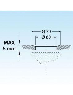 LIRA ABLAUFSIEB HORIZONTALE ABFLUSS ART.2430 2
