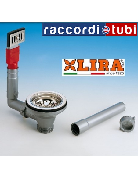 PILETTA LIRA DA LAVELLO BASKET 3"1/2X1.1/2 CON TROPPO PIENO ART.1745.040