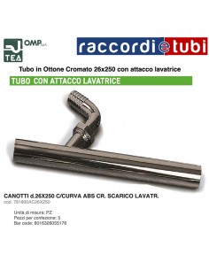 CANOTTO DIAMETRO 26 CON ATTACCO LAVATRICE 