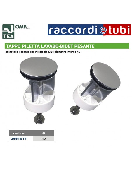 STOPFEN ABFLUSSVENTIL WASCHBECKEN*BIDET SCHWERER AUSSENDURCHMESSER 40mm