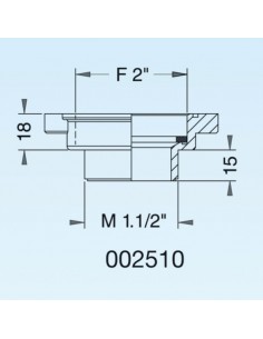 LIRA REDUKTION F.2"XM1.1/2 2