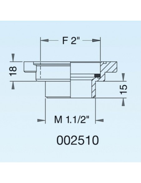 RIDUZIONE LIRA  F.2"XM1.1/2