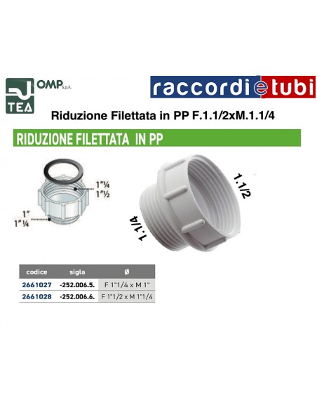 GEWINDEVERBINDUNG AUS PP F.1.1/2XM1.1/4