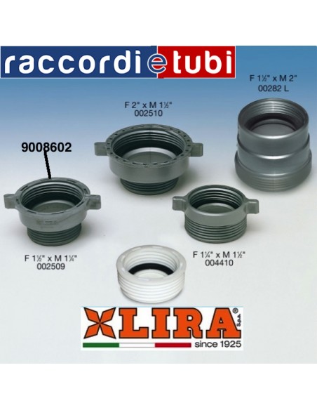 RIDUZIONE FILETTATA IN PP F.1.1/2XM1.1/4