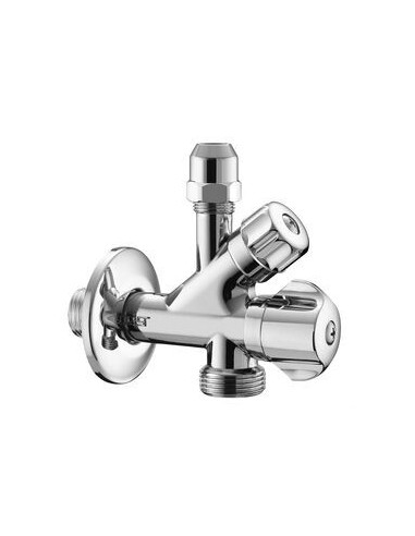 RUBINETTO SOTTOLAVABO A 5 VIE 1/2''x3/4''x10mm