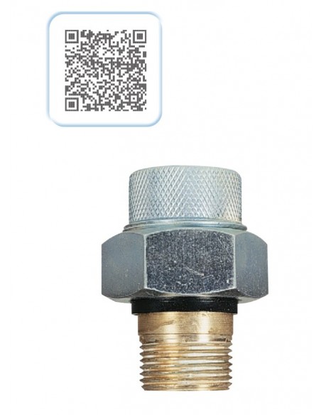 WASSER DIELEKTRISCHER VERBINDER MÄNNLICH WEIBLICH 1/2