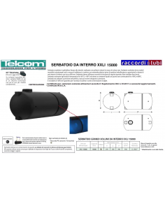 TELCOM TANK XXLI15000