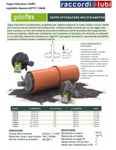TAPPO OTTURATORE GEBO PVC*EPDM 83*97