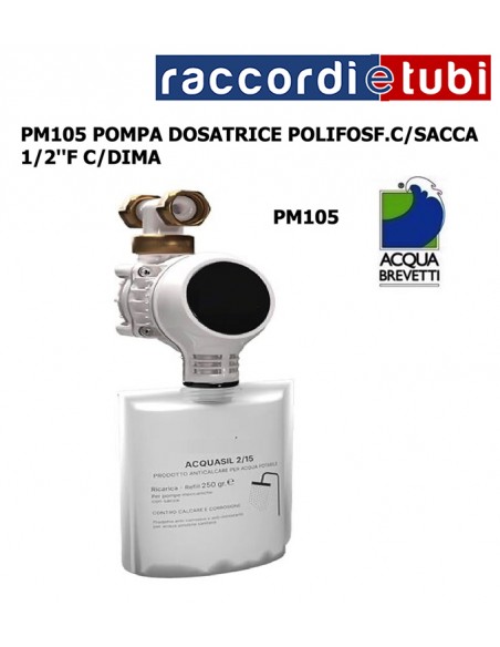 DOSIERER FÜR FLÜSSIG-POLYPHOSPHAT MINIDUE DIMA PM005S*PM105 WASSER PATENTE