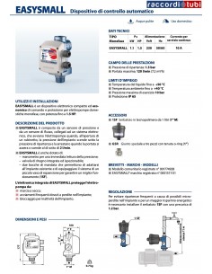 DRUCK-FLUSS-SCHALTER EASYSMALL 1,5 HP PEDROLLO 2
