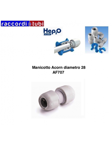 MANICOTTO ACORN DIAMETRO 28