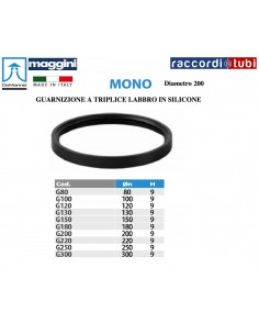 DE MARINIS GUARNIZIONE PER TUBI D.200