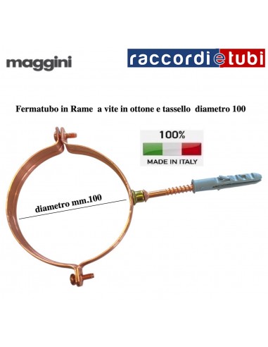 KUPFERKOLLIK DURCHMESSER 100 MIT DÜBEL