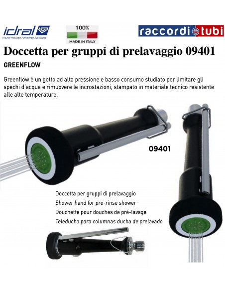 SCHWANZBRAUSE FÜR VORWASCHGRUPPEN 1/2