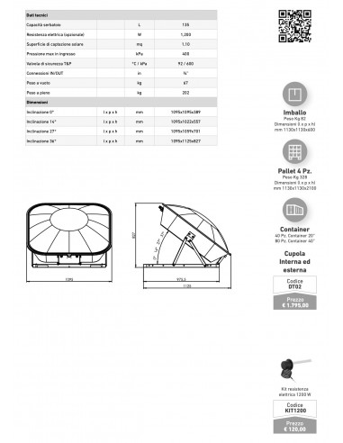 SOLARMODUL ATI DISCOTERM LITR 135