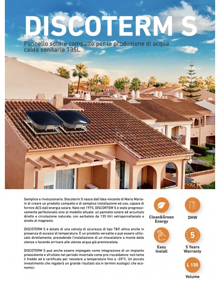 SOLARMODUL ATI DISCOTERM LITR 135