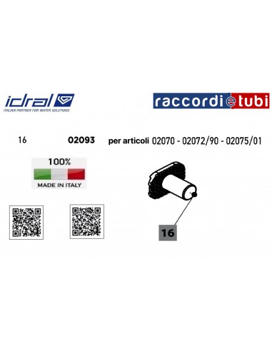 RICAMBIO IDRAL 02093