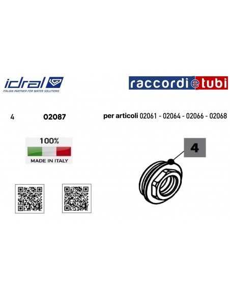 RICAMBIO IDRAL 02087