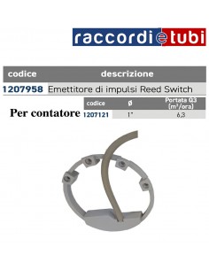 EMETTITORE IMPULSI PER CONTATORI ACQUA DIAMETRO 1" 