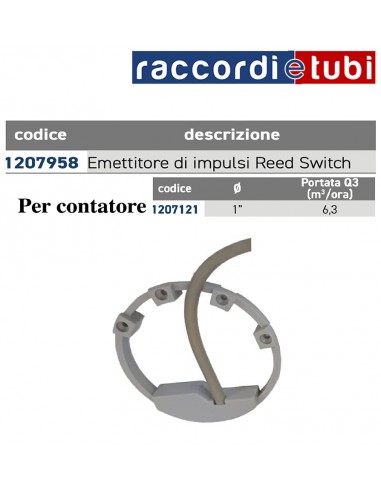 EMETTITORE IMPULSI PER CONTATORI ACQUA DIAMETRO...
