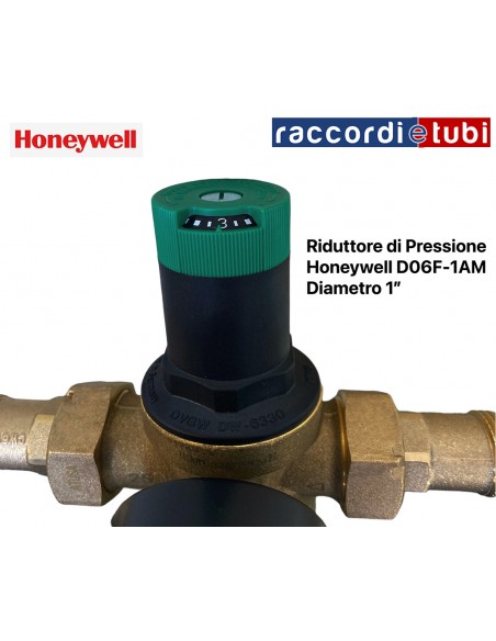 RIDUTTORE DI PRESSIONE DIAMETRO 1'' HONEYWELLD06F-1"