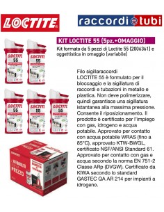 KIT LOCTITE 55 Packung mit 5 Stück + Geschenk