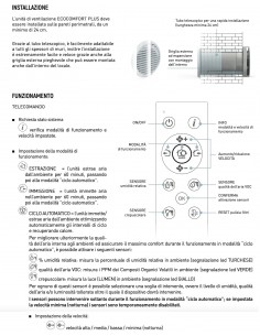 RECUPERATORE DI CALORE 160 AP19993 ECOCONFORT PLUS 2