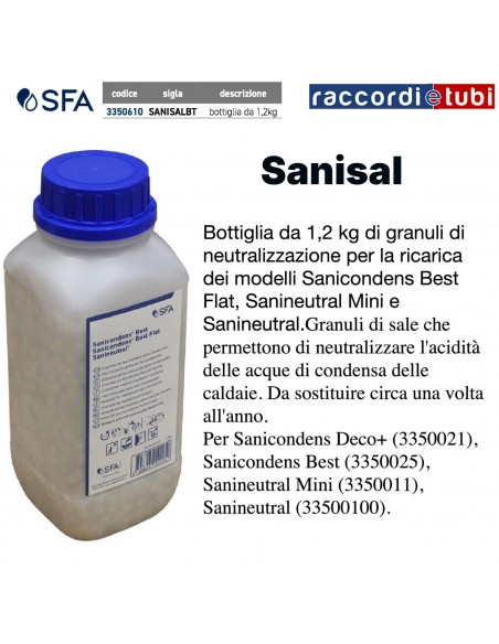 SANISAL NEUTRALISIERENDE GRANULATE FÜR SANICONDENS UND SANINEUTRAL